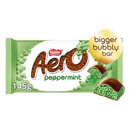 Tesco Aero Shaero Milk Chocolate Peppermint Bar 145g offer