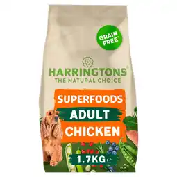 Tesco Harringtons Superfoods Adult Chicken 1.7kg offer