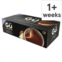 Tesco Gu Ultimate Chocolate Cheesecake Desserts 2x85g offer