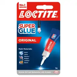 Tesco Loctite Liquid Superglue 3G offer