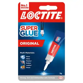 Tesco Loctite Liquid Superglue 3G offer