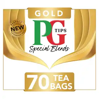 Tesco Pg Tips Gold Tea 70 Tea Bags 203G offer