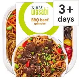 Tesco Wasabi BBQ Beef Yakisoba 400g offer
