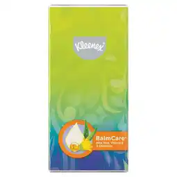 Tesco Kleenex Balsam Pocket Tissues Single Pack 9 Pack offer