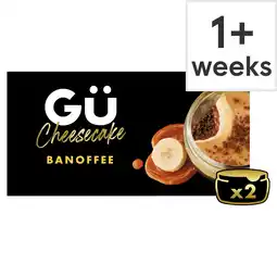 Tesco Gu Banoffee Cheesecake Desserts 2x86g offer