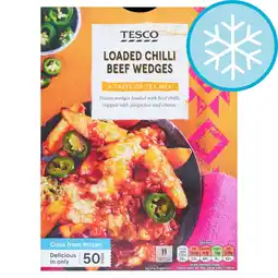 Tesco Tesco Chilli Beef Wedges 400g offer