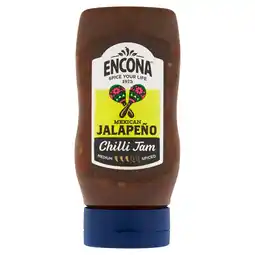 Tesco Encona Mexican Jalapeno Chilli Jam 285mL offer