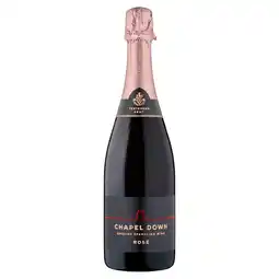 Tesco Chapel Down English Sparkling Rose 75Cl offer