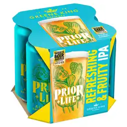 Tesco Greene King Prior Life All Day IPA 4x330ml offer