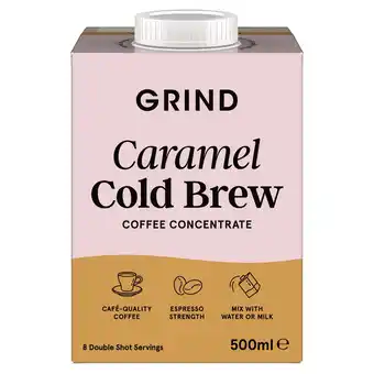 Tesco Grind Caramel Cold Brew Concentrate 500ml offer
