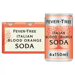 Tesco Fever-Tree Italian Blood Orange Soda 6x150ml offer