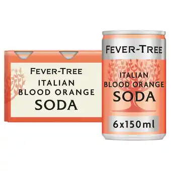 Tesco Fever-Tree Italian Blood Orange Soda 6x150ml offer