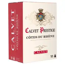 Tesco Calvet Prestige Cotes du Rhone Red Wine 1.5 Litres offer