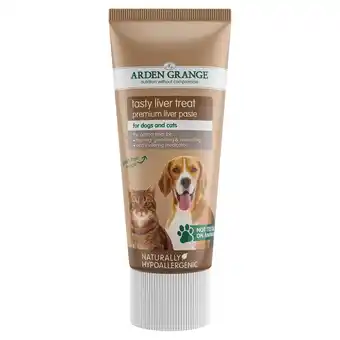 Tesco Arden Grange Tasty Liver Cat & Dog Treat 75g offer