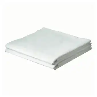 Tesco F&F Home Bedding Basics White Housewife Pillow Case Pair offer