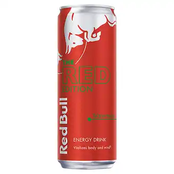 Tesco Red Bull Red Watermelon Edition 4 X 250Ml offer