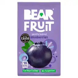 Tesco BEAR Fruit Dried Blueberries 75g offer