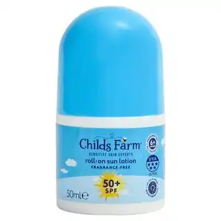 Tesco Childs Farm SPF50+ Roll On Fragrance-Free 50ml offer