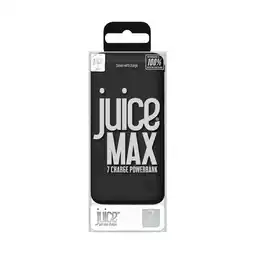 Tesco Juice Max Black 7 Charge Powerbank offer