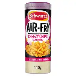 Tesco Schwartz Air Fry Cheesy Chips Seasoning 140g offer