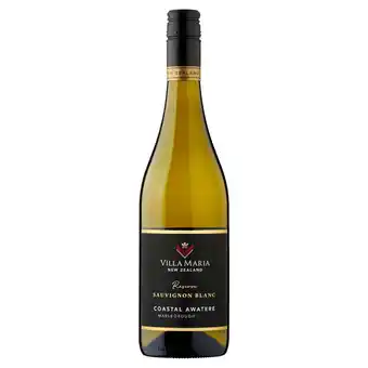 Tesco Villa Maria Reserve Sauvignon Blanc - Coastal Awatere 75cl offer