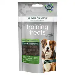 Tesco Arden Grange Grain Free Soft Snacks Training Treats - Lamb & Superfoods 80g offer