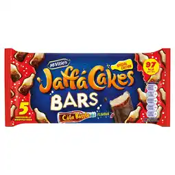 Tesco McVitie's Jaffa Cakes Bars - Cola Bottle Flavour 5 Pack offer