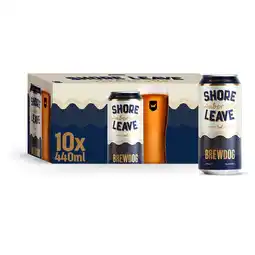Tesco BrewDog Shore Leave Amber Ale 10 x 440ml offer