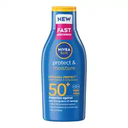 Tesco Nivea Sun Lotion Travel Size Spf50+ 100Ml offer