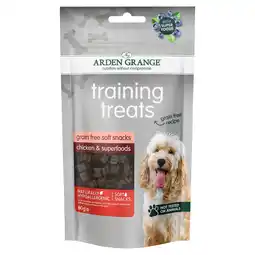 Tesco Arden Grange Grain Free Dog Training Treats with chicken & superfoods 80g offer