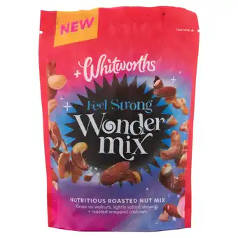 Tesco Whitworths Wondermix Feel Strong Nut Mix 190g offer