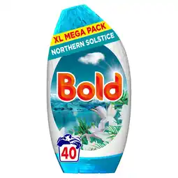 Tesco Bold Washing Gel Northern Solstice 40 washes 1320ml offer
