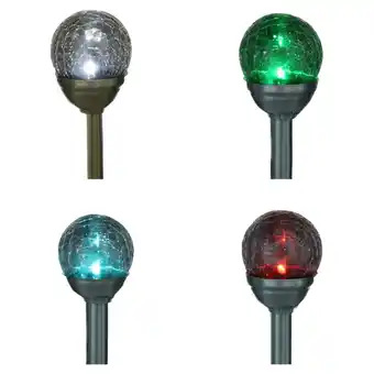 Tesco Tesco Solar Crackle Stake Light offer