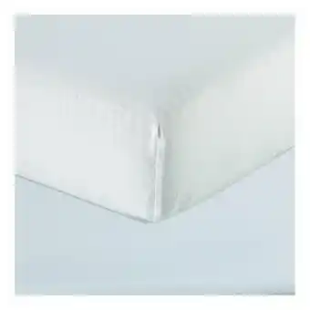 Tesco F&F Home Bedding Basics Fitted Sheet White Single offer