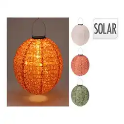 Tesco Progarden Solar Lampion Assorted offer