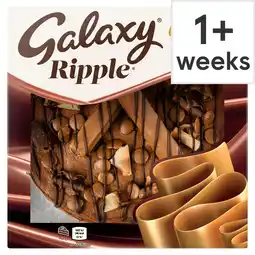 Tesco Galaxy Ripple Indulgent Chocolate Cake Portions offer