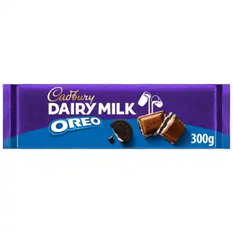 Tesco Cadbury Dairy Milk Oreo Chocolate Block 300g offer