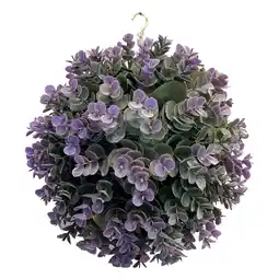 Tesco BAYSWOOD ARTIFICIAL PURPLE EUCALYPTUS BALL offer