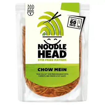 Tesco Noodle Head Stir Fried Mayhem Chow Mein 200g offer