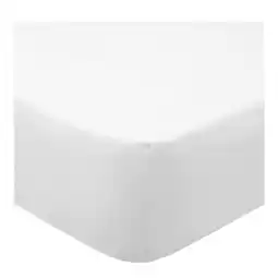 Tesco F&F Home Bedding Supersoft White Fitted Sheet Single offer
