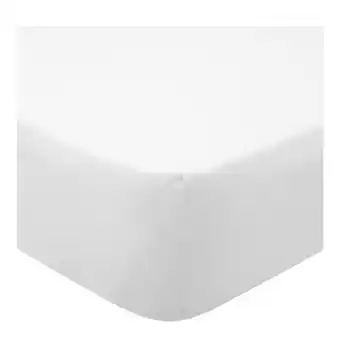 Tesco F&F Home Bedding Supersoft White Fitted Sheet Single offer