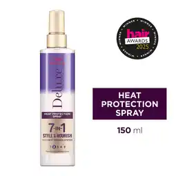 Tesco WELLA DELUXE 7-IN-1 HEAT PROTECTION SPRAY 150ML offer