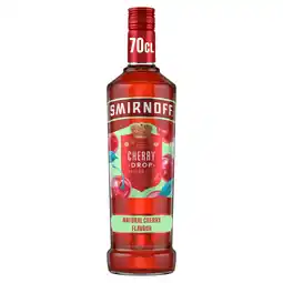 Tesco Smirnoff Cherry Drop Flavoured Vodka 700ml offer