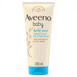 Tesco Aveeno Baby Nappy Cream 100ml offer