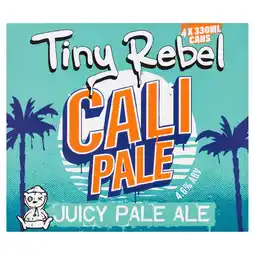 Tesco Tiny Rebel Cali Juicy Pale Ale 4 x 330ml offer