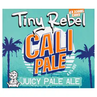 Tesco Tiny Rebel Cali Juicy Pale Ale 4 x 330ml offer