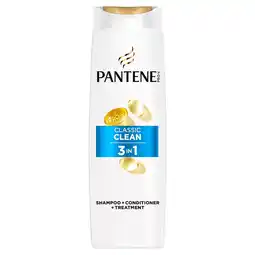 Tesco Pantene Active Nutri - Plex Classic Clean 3in1 400ML offer