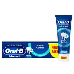 Tesco Oral-B Advanced Plaque Control Toothpaste 125ml offer
