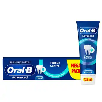 Tesco Oral-B Advanced Plaque Control Toothpaste 125ml offer