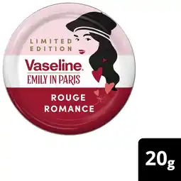 Tesco Vaseline Limited Edition Emily in Paris Rouge Romance Lip Balm 20g offer